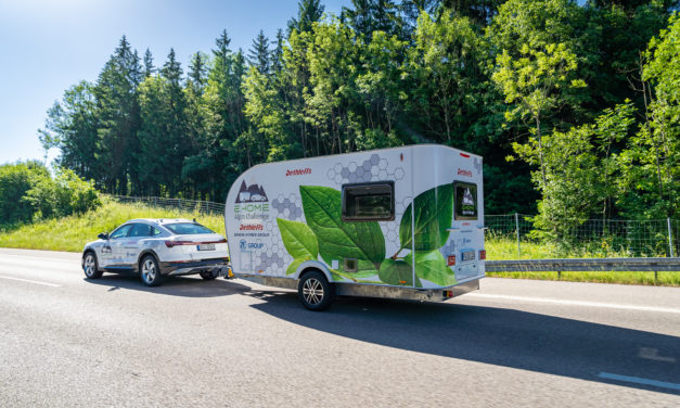 Dethleffs présente la caravane E.Home, une remorque de camping autoalimentée
